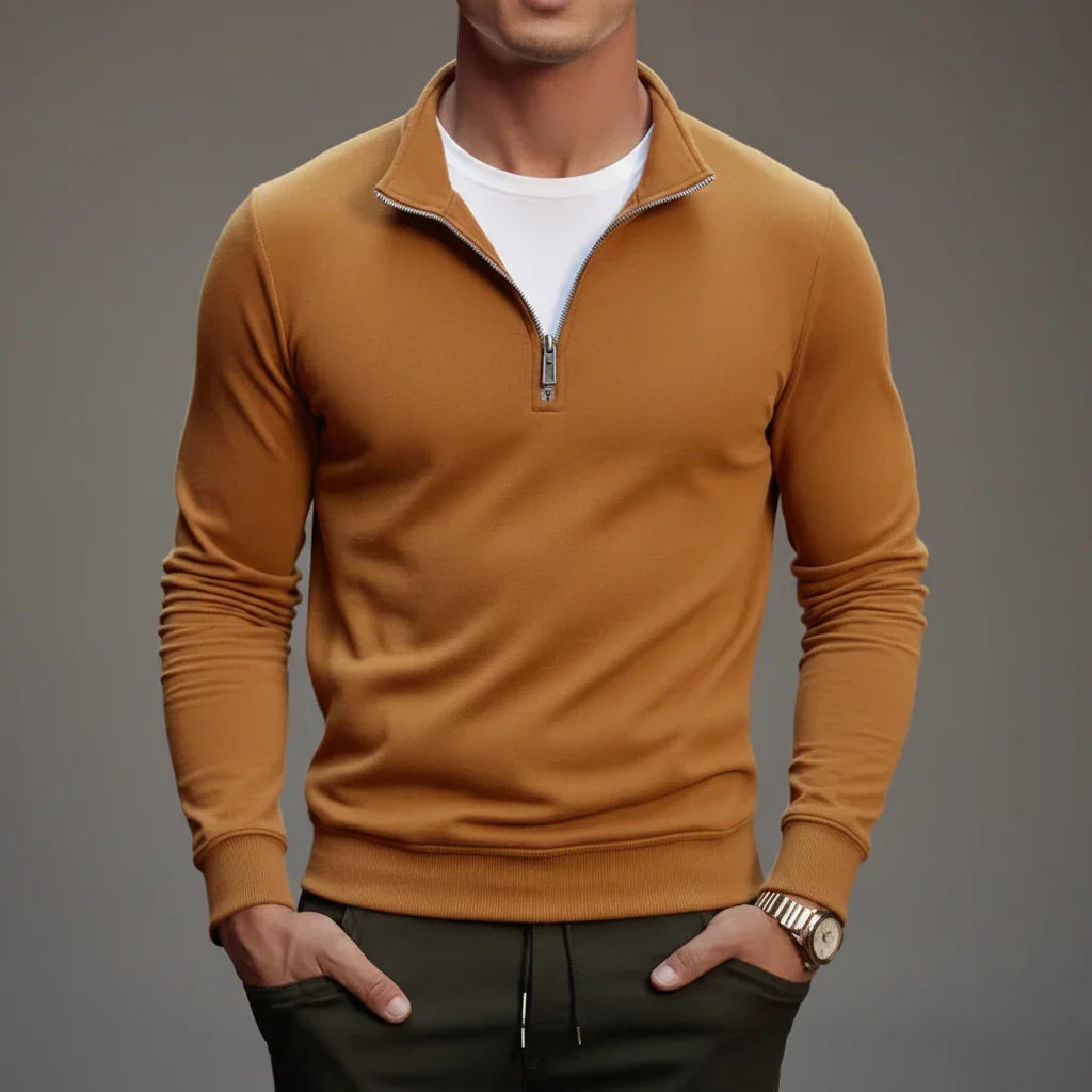 Portofino Zip Tailored Sweater