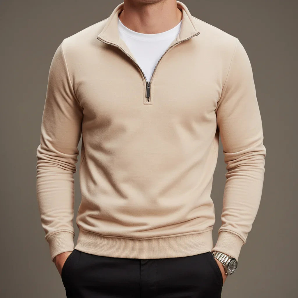 Portofino Zip Tailored Sweater