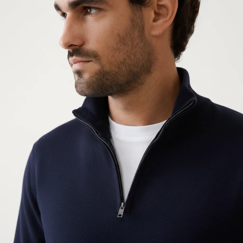 Portofino Zip Tailored Sweater