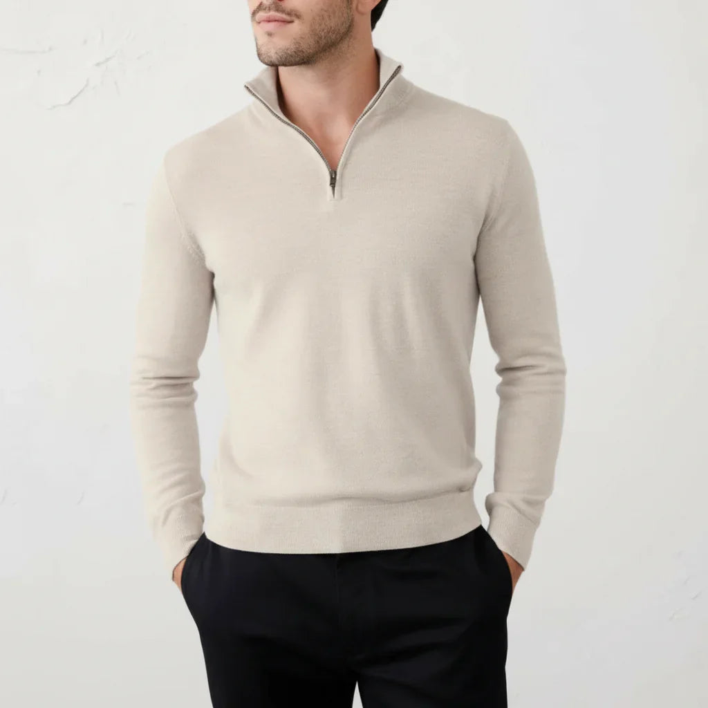 Portofino Zip Tailored Sweater