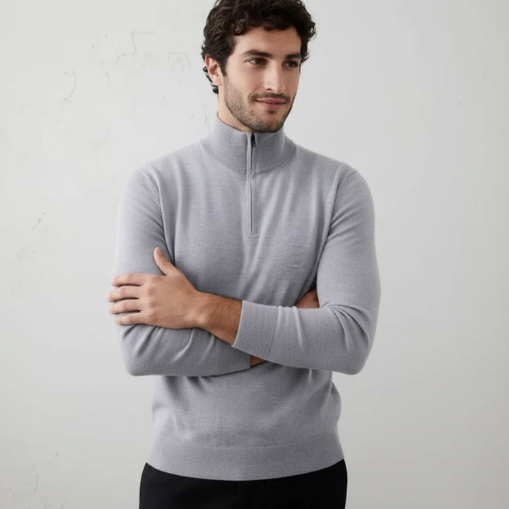 Portofino Zip Tailored Sweater