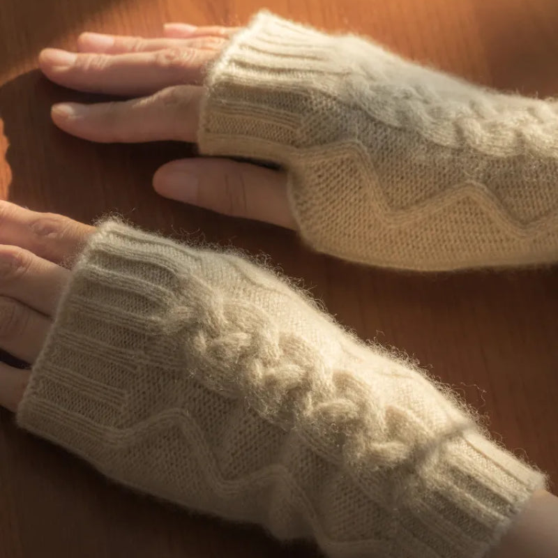 Corso Cashmere Fingerless Gloves