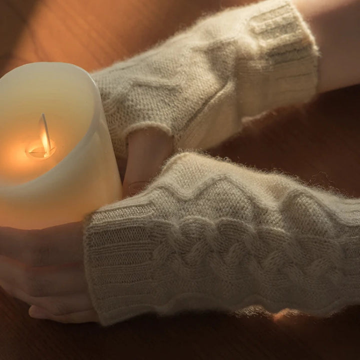 Corso Cashmere Fingerless Gloves