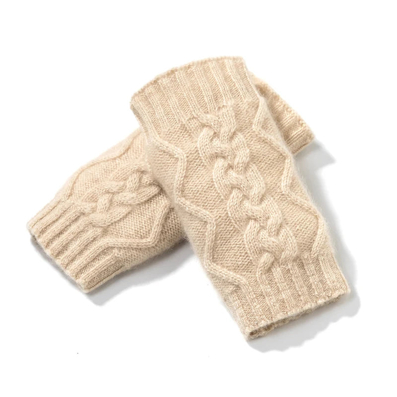 Corso Cashmere Fingerless Gloves