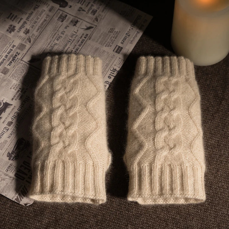 Corso Cashmere Fingerless Gloves