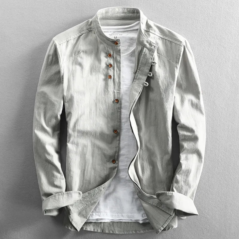 Kitsune Japanese Linen Shirt