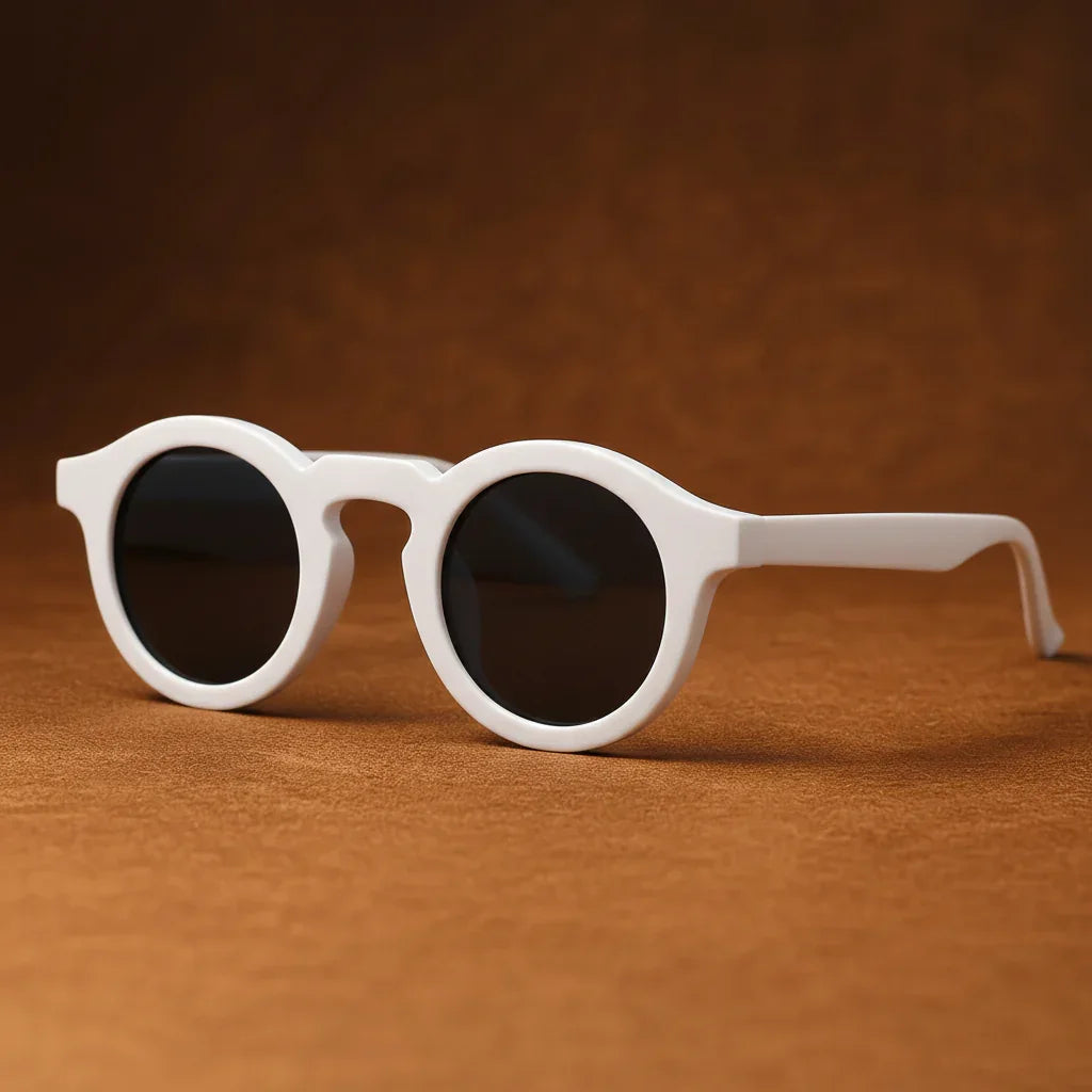 Cobble Vintage Round Sunglasses