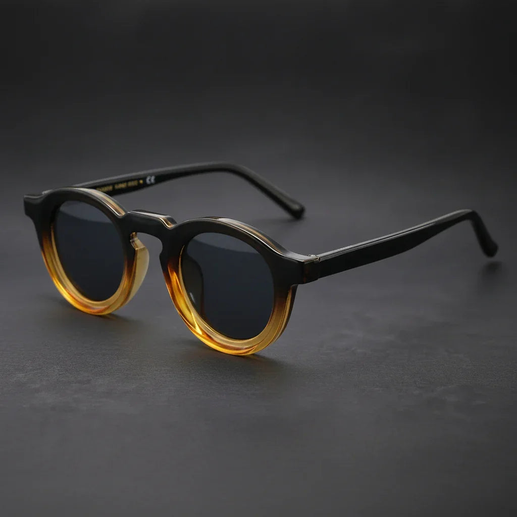 Cobble Vintage Round Sunglasses