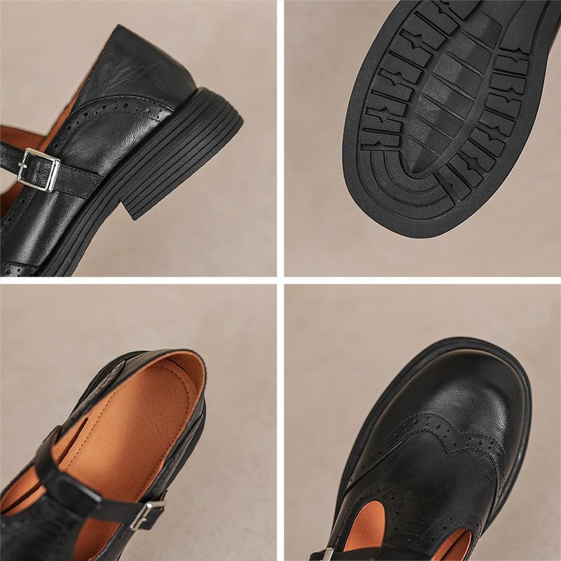 Rossetti Leather Mary Janes