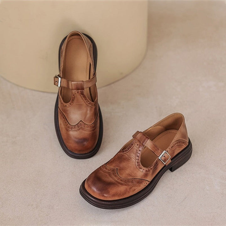 Rossetti Leather Mary Janes
