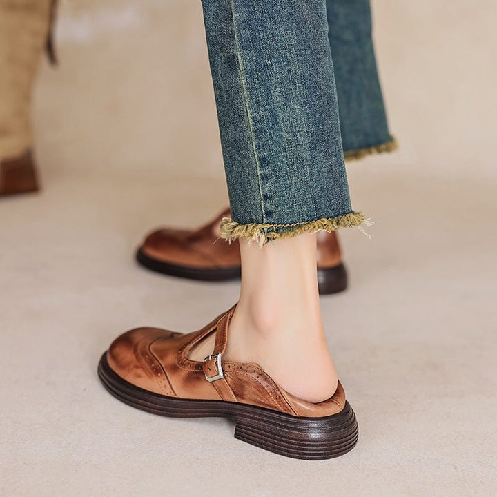 Rossetti Leather Mary Janes