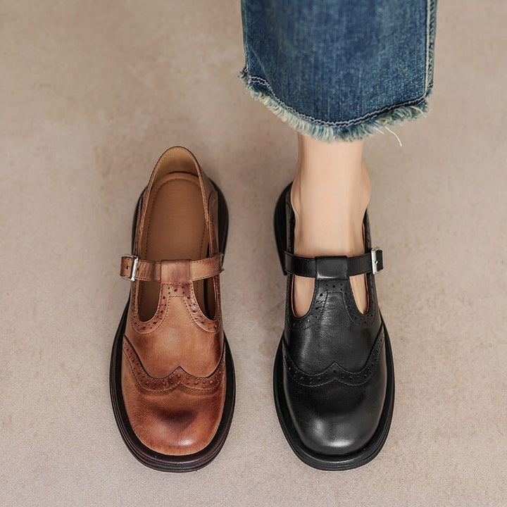Rossetti Leather Mary Janes