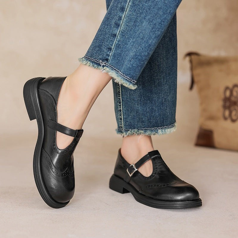 Rossetti Leather Mary Janes