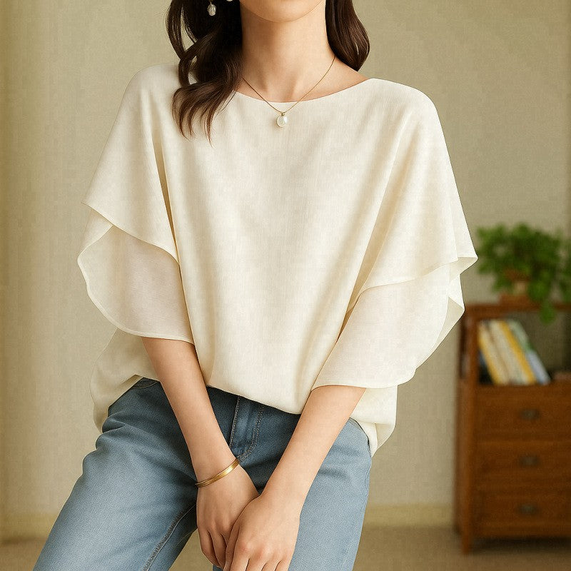 Rovelli Tiered Chiffon Blouse