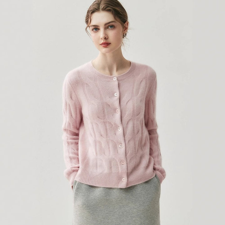 Thornbury Cashmere Cable Cardigan