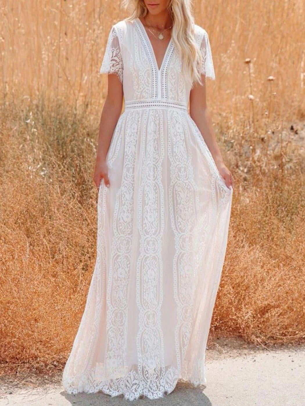 Toulouse Embroidered Maxi Dress