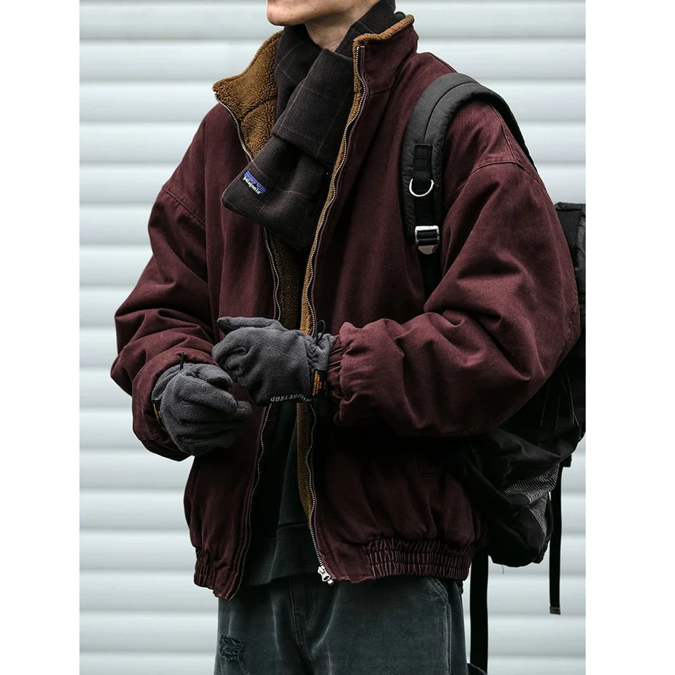 Calder Soft Zip-Up Bomber Jacket