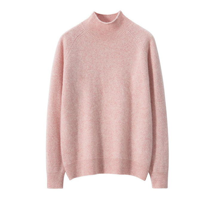 Valence Cashmere Mock Neck Sweater