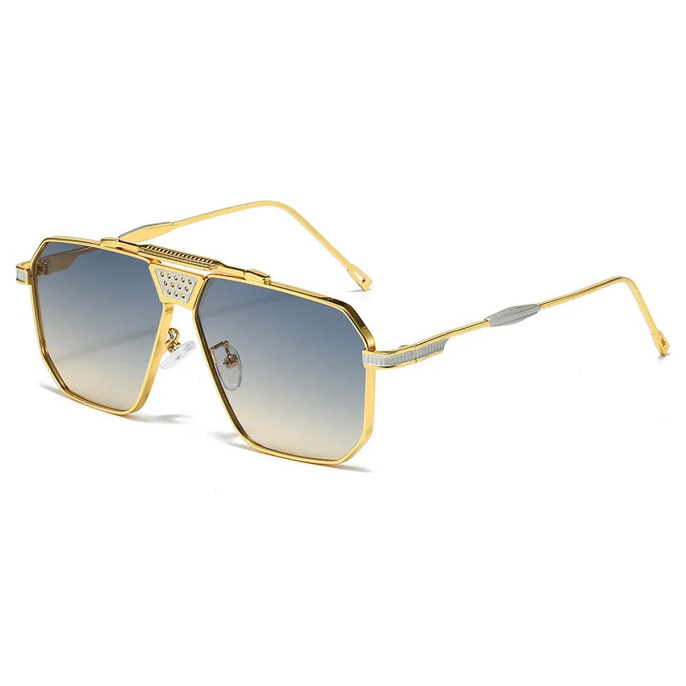 Vanguard Sunglasses - Matte Black / Emerald Flash