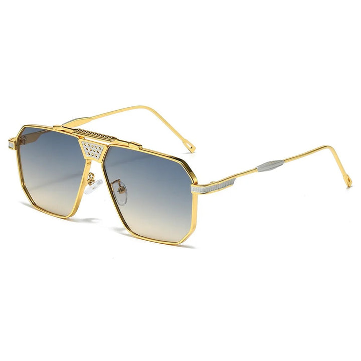 Vanguard Sunglasses - Matte Black / Emerald Flash