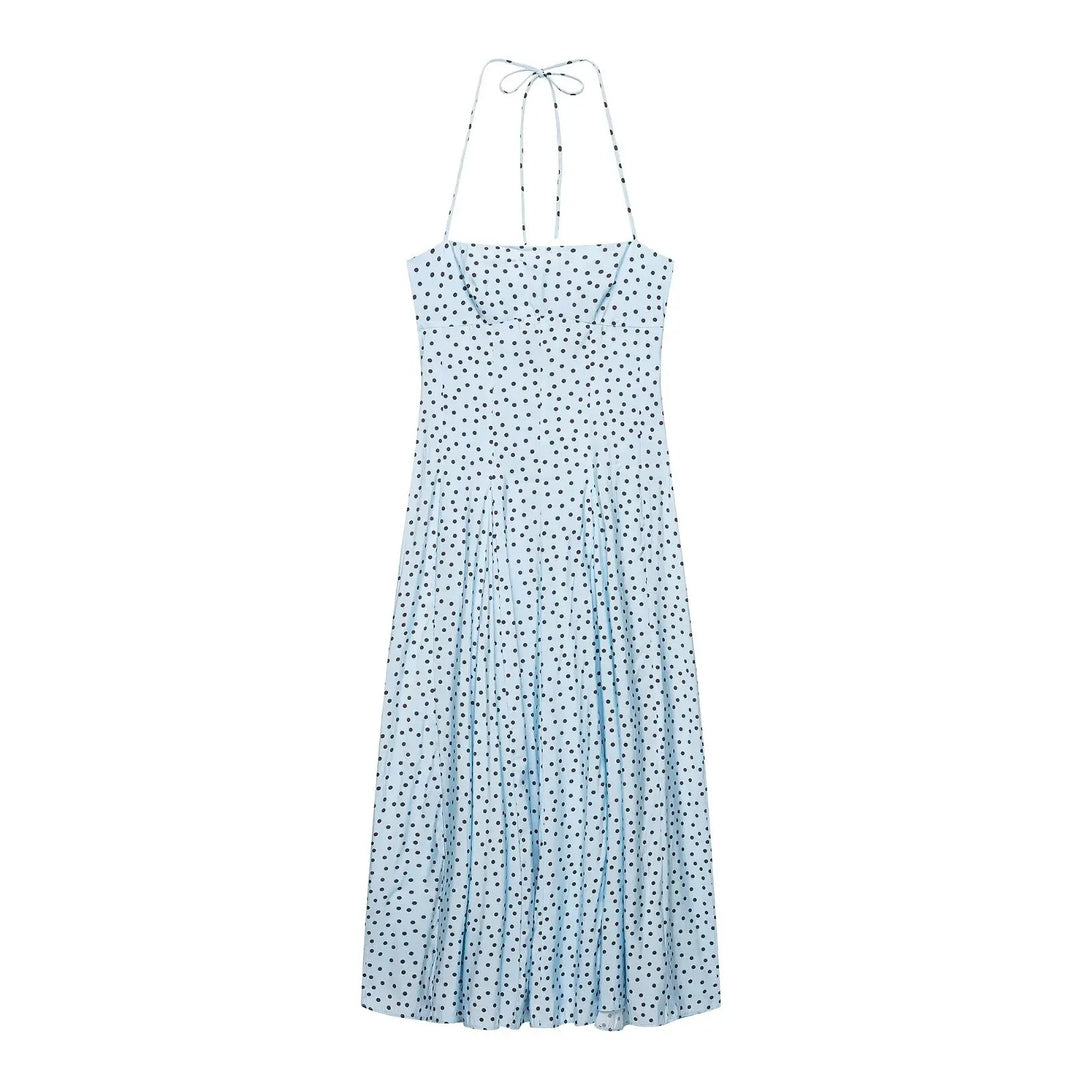 Vicenza Polka Dot Maxi Dress