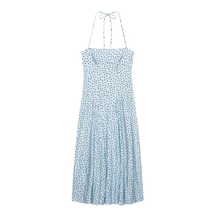 Vicenza Polka Dot Maxi Dress