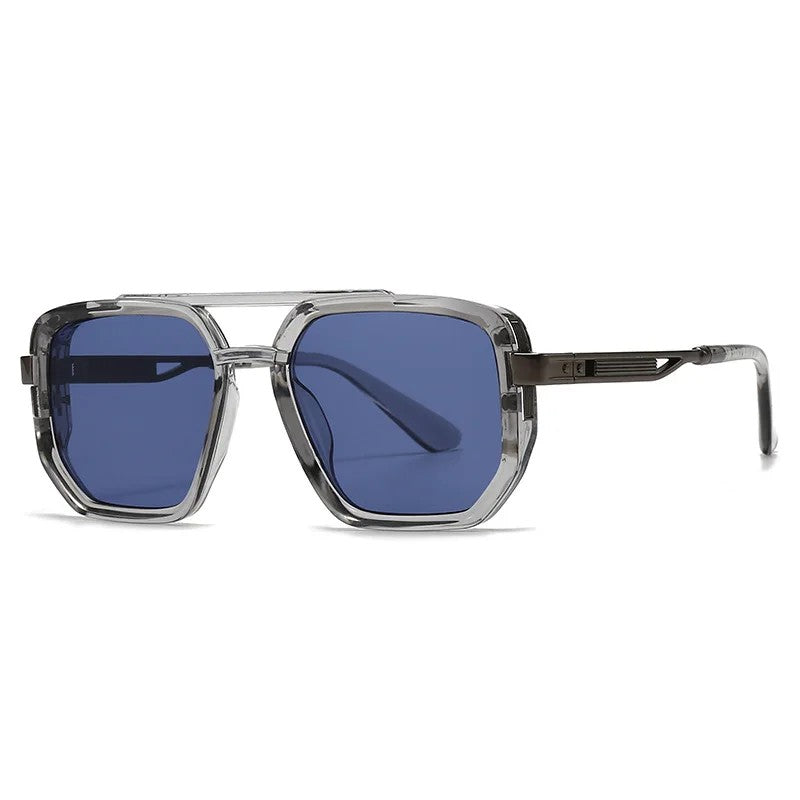 Voltage Sunglasses - Crystal Grey / Pacific Blue