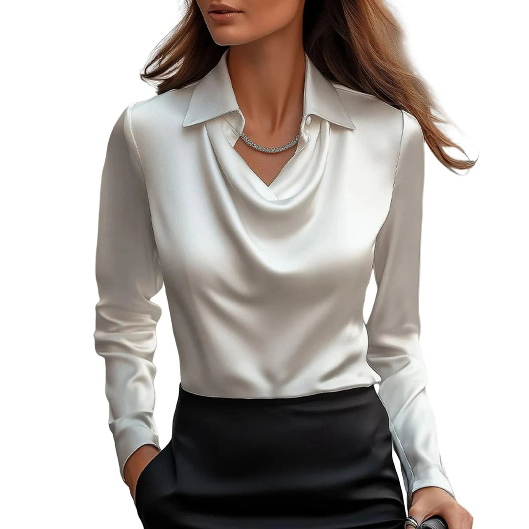 Verona Satin Elegant Blouse